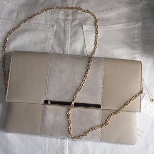Beige Urban Expressions Clutch